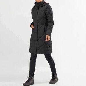 The North Face Metro Parka Black Down Jacket M